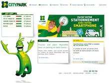 Tablet Screenshot of citypark.re